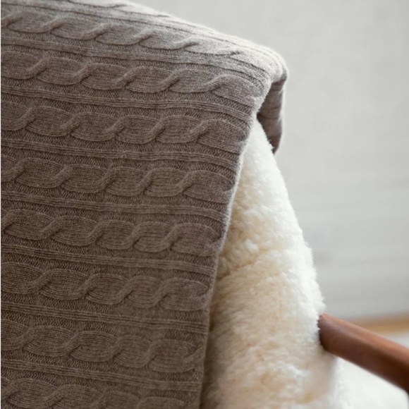 Cable Knit Blanket from NakedCashmere - Picture 2 of 8